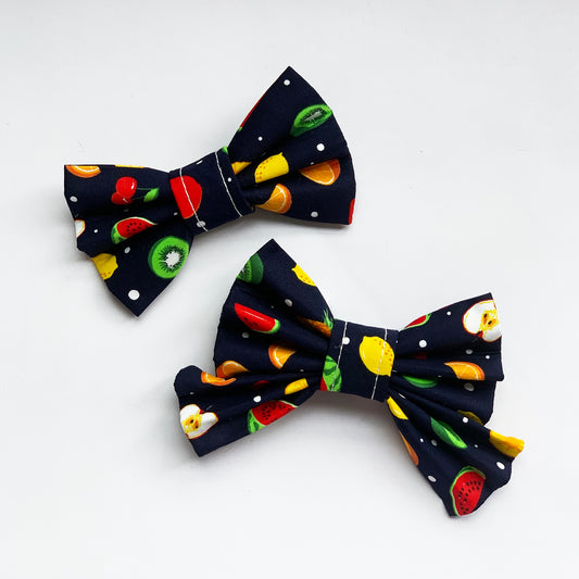 SWEETIE - Sweet Fruit Bow Tie or Hair Bow to fit Collar